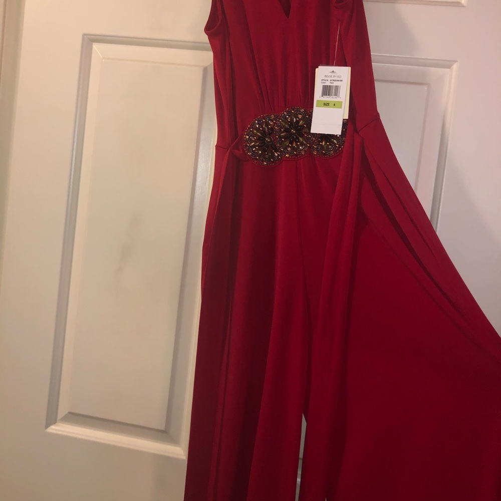 Red Jumpsuit - Picture 2 of 5